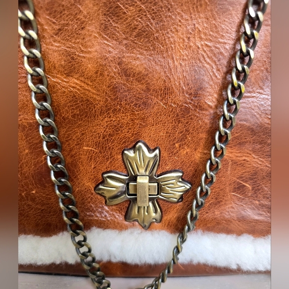 Patricia Nash Harlow Sherpa Collection Convertible Bag NWT - Picture 2 of 12